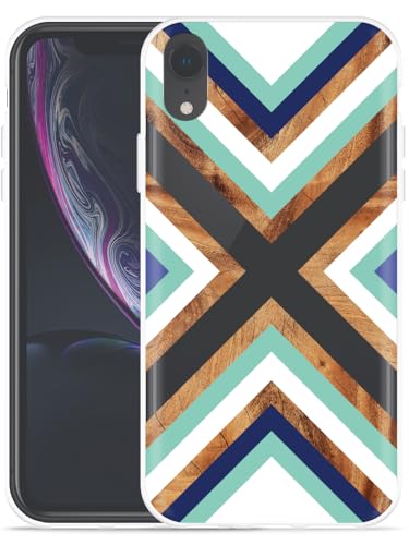 Cazy Hülle Kompatibel mit iPhone Xr - Holzkunst I Cazy Hülle Kompatibel mit iPhone Xr - Holzkunst I von Cazy