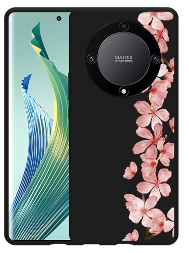 Cazy Hülle Schwarz Kompatibel mit Honor Magic5 Lite Blumenzweig Cazy Hülle Schwarz Kompatibel mit Honor Magic5 Lite Blumenzweig von Cazy