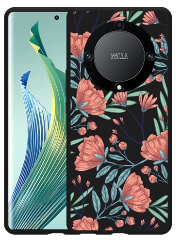 Cazy Hülle Schwarz Kompatibel mit Honor Magic5 Lite Mohn Rosen Cazy Hülle Schwarz Kompatibel mit Honor Magic5 Lite Mohn Rosen von Cazy