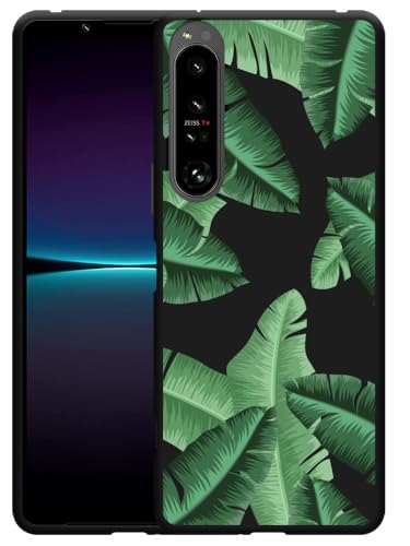 Cazy Hülle Schwarz Kompatibel mit Sony Xperia 1 IV - Palmenblätter Cazy Hülle Schwarz Kompatibel mit Sony Xperia 1 IV - Palmenblätter von Cazy