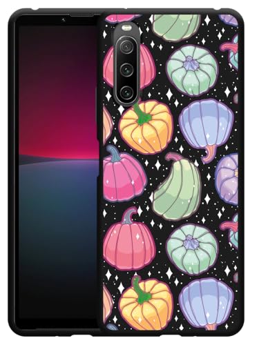 Cazy Hülle Schwarz Kompatibel mit Sony Xperia 10 IV - Magische Kürbisse Cazy Hülle Schwarz Kompatibel mit Sony Xperia 10 IV - Magische Kürbisse von Cazy
