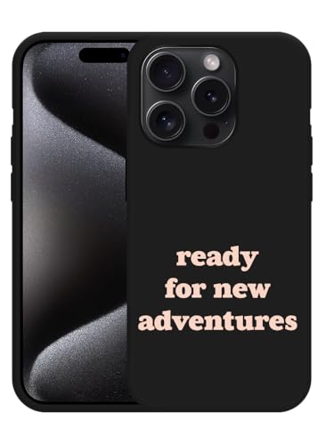 Cazy Hülle Schwarz Kompatibel mit iPhone 15 Pro Neue Abenteuer Cazy Hülle Schwarz Kompatibel mit iPhone 15 Pro Neue Abenteuer von Cazy