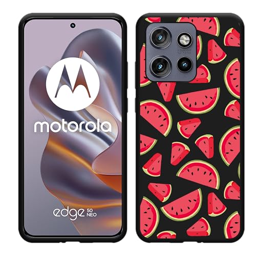 Cazy Hülle geeignet für Motorola Edge 50 Neo Silikonhülle Schwarz Wassermelone Cazy Hülle geeignet für Motorola Edge 50 Neo Silikonhülle Schwarz Wassermelone von Cazy