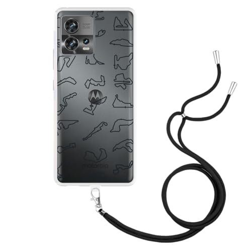 Cazy Hülle mit Kette Kompatibel mit Motorola Edge 30 Fusion - Formel-1-Strecken Cazy Hülle mit Kette Kompatibel mit Motorola Edge 30 Fusion - Formel-1-Strecken von Cazy
