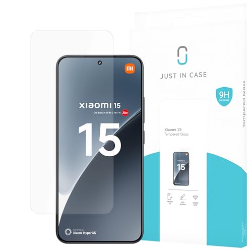 Cazy Schutzglass Kompatibel mit Xiaomi 15 Tempered Glass Hülle Kompatibel - Transparant von Cazy