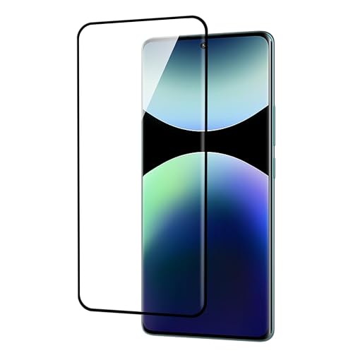 Cazy Schutzglass Kompatibel mit Xiaomi Redmi Note 14 Pro 4G / 5G - Tempered Glass Volle Abdeckung - Schwarz von Cazy