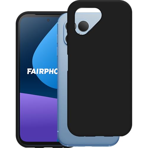 Cazy Silikon Hülle Kompatibel mit Fairphone 5 - Soft TPU Schutz - Schwarz Cazy Silikon Hülle Kompatibel mit Fairphone 5 - Soft TPU Schutz - Schwarz von Cazy