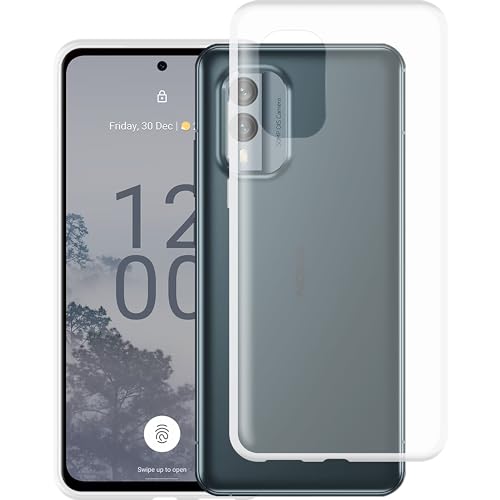 Cazy Silikon Hülle Kompatibel mit Nokia X30 - Soft TPU Schutz - Transparant Cazy Silikon Hülle Kompatibel mit Nokia X30 - Soft TPU Schutz - Transparant von Cazy