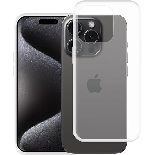 Cazy Silikon Hülle Kompatibel mit iPhone 15 Pro - Soft TPU Schutz - Transparant Cazy Silikon Hülle Kompatibel mit iPhone 15 Pro - Soft TPU Schutz - Transparant von Cazy