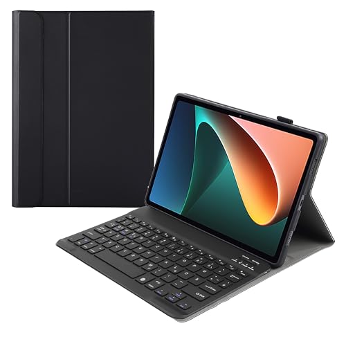 Cazy Tastatur Hülle Kompatibel mit Xiaomi Pad 5 - Schutz Etui mit magnetisch Abnehmbarer Tastatur - Layout: Qwertz von Cazy