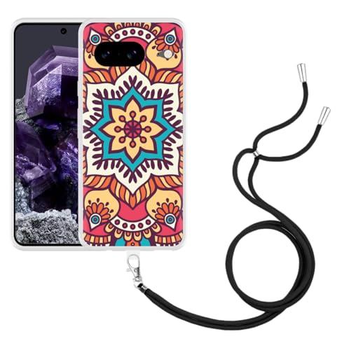 Handykette Hülle Kompatibel mit Google Pixel 8 Mandala-Hippie Handykette Hülle Kompatibel mit Google Pixel 8 Mandala-Hippie von Cazy