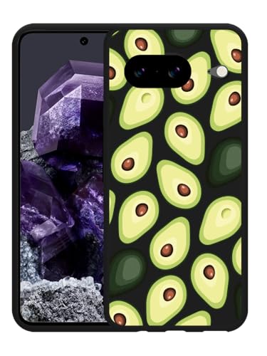 Hülle Schwarz Kompatibel mit Google Pixel 8 Avocados Hülle Schwarz Kompatibel mit Google Pixel 8 Avocados von Cazy
