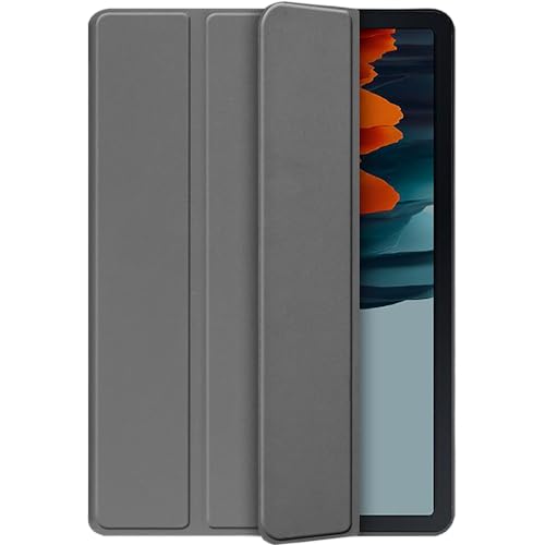 Premium Smart Hülle Kompatibel mit Samsung Galaxy Tab S7 - Schutz Etui Hülle mit Stifthalter - Automatischem Schlaf/Aufwach - Grau Premium Smart Hülle Kompatibel mit Samsung Galaxy Tab S7 - Schutz Etui Hülle mit Stifthalter - Automatischem Schlaf/Aufwach - Grau von Cazy