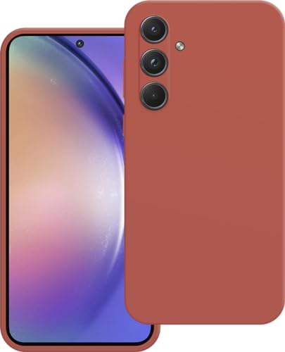 Silikon Hülle Kompatibel mit Samsung Galaxy A55 - Soft TPU Schutz - Rot Silikon Hülle Kompatibel mit Samsung Galaxy A55 - Soft TPU Schutz - Rot von Cazy