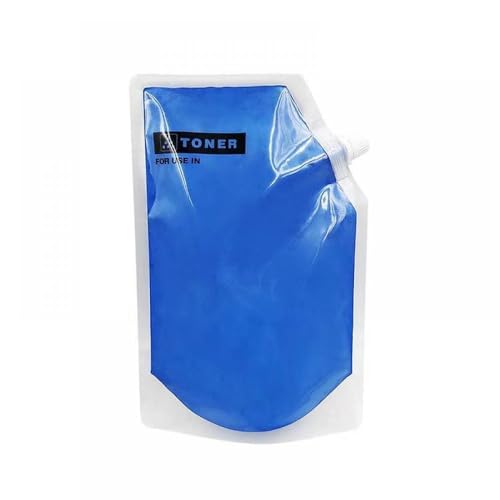 CbErFVK 1000g kompatibel mit Toner Pulver Bulk Color DC Series 242 240 250 252 260 550 560 570 700 J75 C75 C65 C70(Cyan-1000g) von CbErFVK