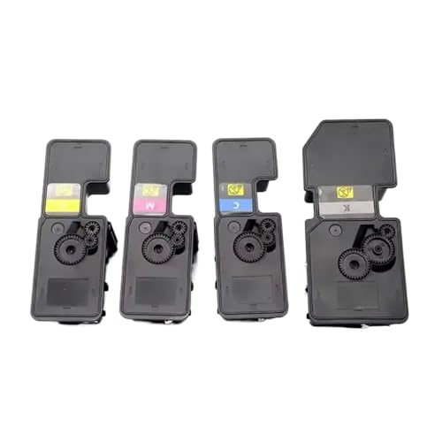 CbErFVK 1Set/4pcs kompatibel mit Toner-Patronen-Set von 4 TK-5220 TK-5221 TK-5222 TK-5440 P5021CDN P5021CDW M5521CDN M5521CDW(TK-5220) von CbErFVK