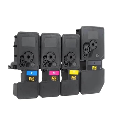 CbErFVK Kompatibel mit 4pcs Set Toner-Patronen P5021CDN P5021CDW M5521CDN M5521CDW TK-5230 TK-5232(TK5232-CMYK) von CbErFVK