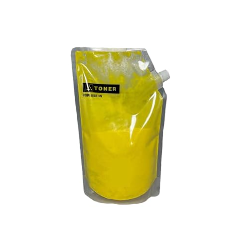 CbErFVK Kompatibel mit Toner Nachfüll IR ADV C5051 C5045 C5250 C5255 Kopierer 1 kg Tonerpulver NPG45 GPR-30 C-EXV28(Y-1000g) von CbErFVK