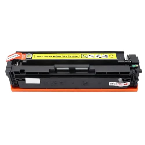 CbErFVK Kompatibel mit Toner Patrone 207A M283FDW M283FDN M255DW M255NW M282NW CF207A W2210A mit Chip(207A with chip-Y) von CbErFVK