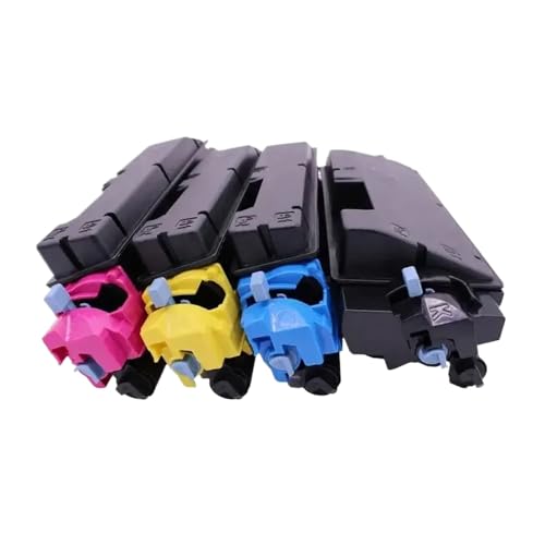 CbErFVK Kompatibel mit Toner-Patronen-Set M6030CDN M6530CDN P6130CDN enthält TK-5140 TK-5141 TK-5142 TK-5144 Farbtonerpulver von CbErFVK