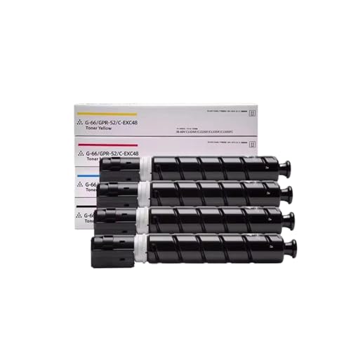 Kompatibel mit Toner Patrone Set IR C1325 C1335 CMYK NPG66 GPR-52 C-EXV48 Kompatibel mit Toner Patrone Set IR C1325 C1335 CMYK NPG66 GPR-52 C-EXV48 von CbErFVK