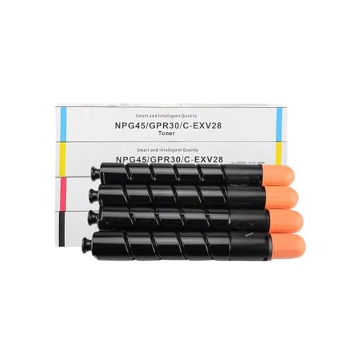 Kompatibel mit Tonerpatrone C-EXV28 GPR-30 NPG45 CMYK CMYK Toner IR ADV C5051 C5045 C5250 C5255(C-480g) von CbErFVK
