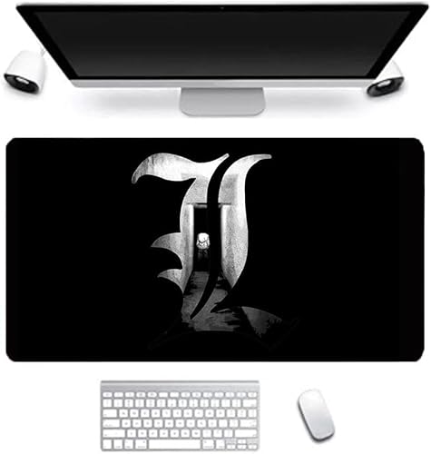 Ccipotatoo Death Note Mauspad, Anime-Mauspad, leicht, Yagami/L/Ryuuku, bedruckt, Gaming-Computer, Tastatur, Laptop-Matte, wasserabweisend, Mauspad für Büro, Studenten (2) von Ccipotatoo