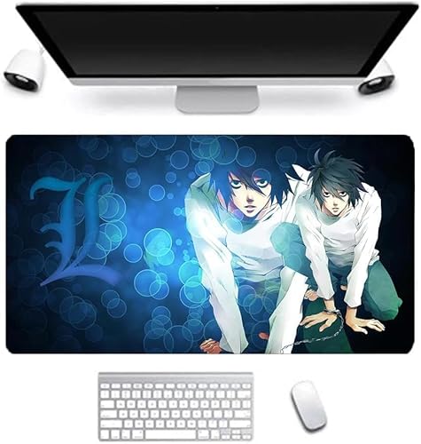 Ccipotatoo Death Note Mauspad, Anime-Mauspad, leicht, Yagami/L/Ryuuku, bedruckt, Gaming-Computer, Tastatur, Laptop-Matte, wasserabweisend, Mauspad für Büro, Studenten (6) von Ccipotatoo
