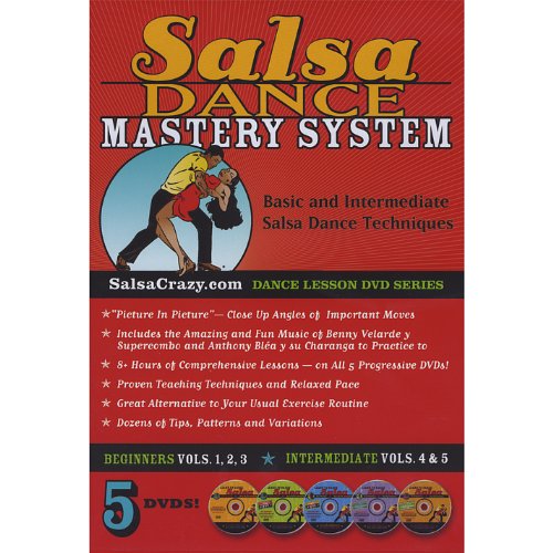 Salsa Dancing Mastery System (Dance Lessons on 5 DVDs): The Complete Salsa Dance Mastery System, 5 DVD Package. Learn to Salsa Dance! von Cd Baby