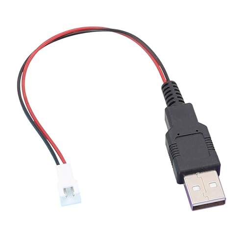CeaBulo Haltbarkeit USB Ein Männliches Auf Xh2.54 2Pin Stecker Draht Für Elektronik Und Mikrocontroller 1007 24AWG Kabel von CeaBulo