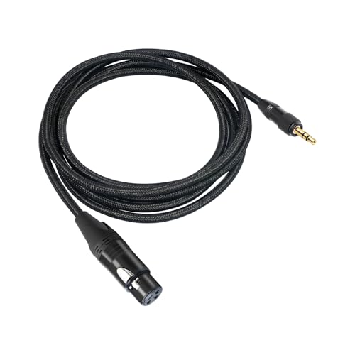 CeaBulo Professionell 3 5 Mm Männlich Bis 3 Pin Kabelkabel Mit Verriegelungsmutter Für Mikrofone Und Mixer 2 0 M/3 0 M Länge von CeaBulo