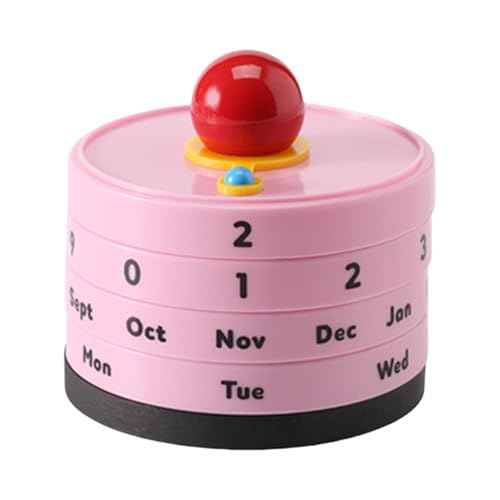 Einzigartiger Perpetuales Kalender Mit Rotierender Funktion Für Home Und Office Decoration Room Einstellung Ornamentation Einzigartiger Perpetuales Kalender Mit Rotierender Funktion Für Home Und Office Decoration Room Einstellung Ornamentation von CeaBulo