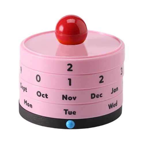 Einzigartiger Perpetuales Kalender Mit Rotierender Funktion Für Home Und Office Decoration Room Einstellung Ornamentation Einzigartiger Perpetuales Kalender Mit Rotierender Funktion Für Home Und Office Decoration Room Einstellung Ornamentation von CeaBulo