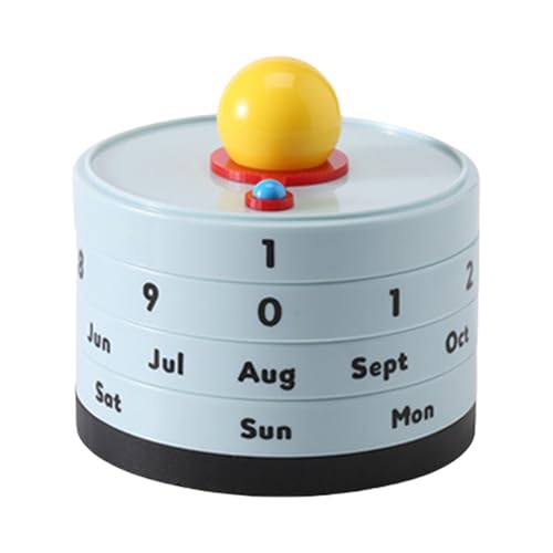 Einzigartiger Perpetuales Kalender Mit Rotierender Funktion Für Home Und Office Decoration Room Einstellung Ornamentation Einzigartiger Perpetuales Kalender Mit Rotierender Funktion Für Home Und Office Decoration Room Einstellung Ornamentation von CeaBulo