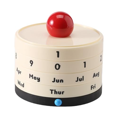 Einzigartiger Perpetuales Kalender Mit Rotierender Funktion Für Home Und Office Decoration Room Einstellung Ornamentation Einzigartiger Perpetuales Kalender Mit Rotierender Funktion Für Home Und Office Decoration Room Einstellung Ornamentation von CeaBulo