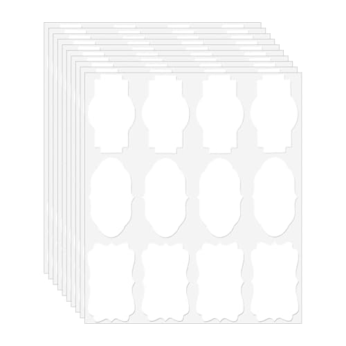 Selbstkleberpapier Etikett Aufkleber 120pcs Aufbewahrungsbox Etiketten Für Geschenknotiz Gläser Handwerk Und Hausgemachte Kreation von CeaBulo