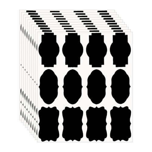 Selbstkleberpapier Etikett Aufkleber 120pcs Aufbewahrungsbox Etiketten Für Geschenknotiz Gläser Handwerk Und Hausgemachte Kreation von CeaBulo