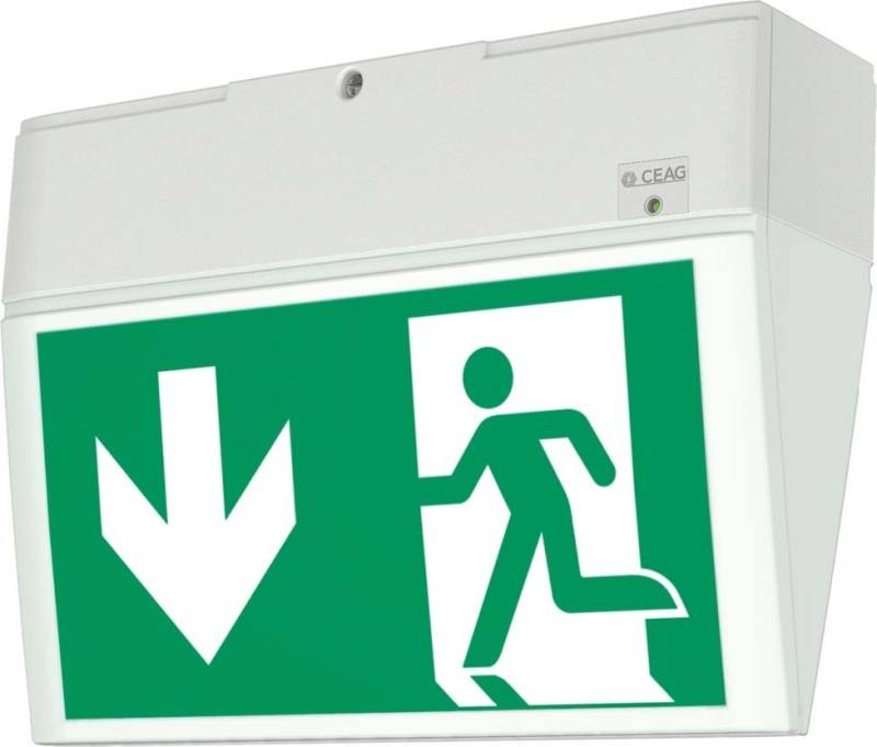 Ceag Notlichtsysteme Einzelbatterie-Leuchte EURO X LED 40071354900 von Ceag Notlichtsysteme