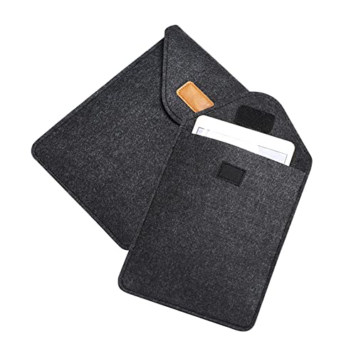Cecety TM 7-8 Zoll Filz Tablet Hülle Schutzhülle Tasche für Lenovo Tab M8/ iPad Mini/Mini 5 4 3/ Samsung Galaxy Tab A7 Lite/Tab Active3/ Tab S6 Tab A 8.0/ Fire HD 8/ HD 8 Plus/ 7, Schwarz von Cecety TM