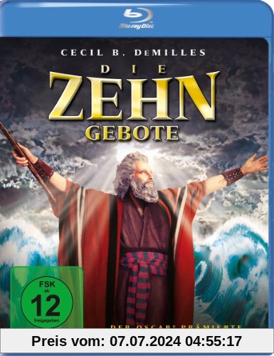 Die zehn Gebote [Blu-ray] von Cecil B. DeMille