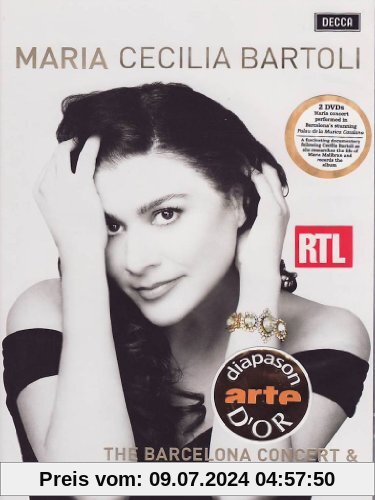 Cecilia Bartoli - Maria (The Barcelona Concert & Malibran Rediscoverd) [2 DVDs] von Cecilia Bartoli