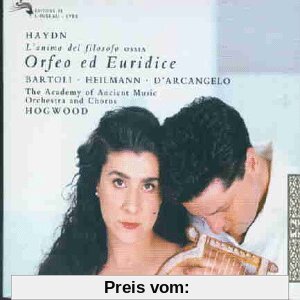 Haydn - L'anima del filosofo, ossia Orfeo ed Euridice / Bartoli · Heilmann · D'Arcangelo · AAM · Hogwood von Cecilia Bartoli