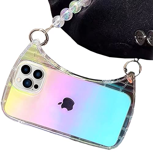 Ceckooty Transparent iPhone 14 Pro Max Hülle Frauen Mädchen Ästhetisch Niedlich Glitzer Bling Brieftasche geformt mit Band Armband Kette Stoßfeste Schutzhülle für iPhone 14 Pro Max 6,7 Zoll Ceckooty Transparent iPhone 14 Pro Max Hülle Frauen Mädchen Ästhetisch Niedlich Glitzer Bling Brieftasche geformt mit Band Armband Kette Stoßfeste Schutzhülle für iPhone 14 Pro Max 6,7 Zoll von Ceckooty