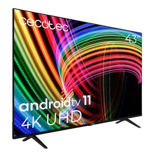 Cecotec 43" LED TV Smart TV A2 Series ALU20043Z 4K UHD, Android 11, Frameless, Base, MEMC, Dolby Vision, Dolby Atmos, HDR10, 2 Lautsprecher 10W, 2023 Cecotec 43" LED TV Smart TV A2 Series ALU20043Z 4K UHD, Android 11, Frameless, Base, MEMC, Dolby Vision, Dolby Atmos, HDR10, 2 Lautsprecher 10W, 2023 von Cecotec