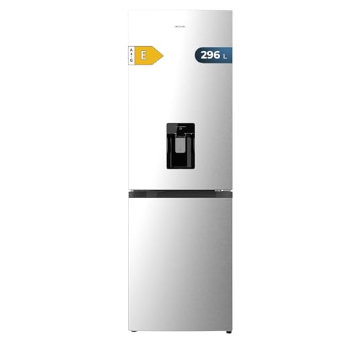 Cecotec Bolero CoolMarket Combi 296 DF WD Inox E, Inox, 296 L, 60 cm Breite, FastCooling-, FastFreezing- und DeFrost-Funktionen, Innen-LED Cecotec Bolero CoolMarket Combi 296 DF WD Inox E, Inox, 296 L, 60 cm Breite, FastCooling-, FastFreezing- und DeFrost-Funktionen, Innen-LED von Cecotec
