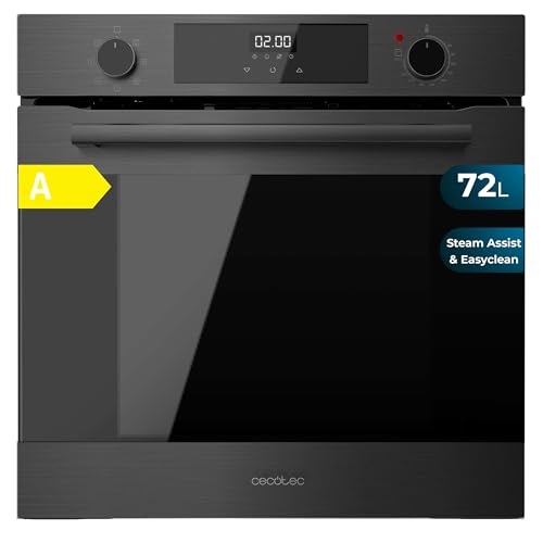 Cecotec Bolero Hexa M226000 Multifunktionsofen, integrierbar, 60 cm, Matt A, 2800 W, 72 l, 7 Funktionen, Grillmodus, Fan Assisted Grill, Konvektionsmodus, Defrost, Steam Base X2, Steam EasyClean, Cecotec Bolero Hexa M226000 Multifunktionsofen, integrierbar, 60 cm, Matt A, 2800 W, 72 l, 7 Funktionen, Grillmodus, Fan Assisted Grill, Konvektionsmodus, Defrost, Steam Base X2, Steam EasyClean, von Cecotec