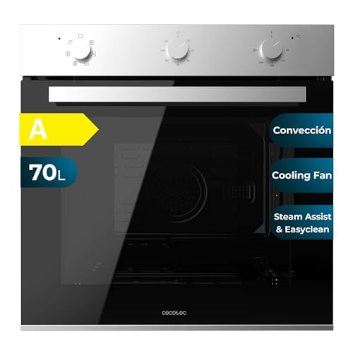 Cecotec Einbau-Backofen Multifunktion 70L Bolero Hexa M236000 Line Time. 2800W, 6 Funktionen, Timer, Steam Base XXL, Steam Assist, Steam EasyClean, Kühlgebläse, Abtau-Modus, Eco-Modus, Umluft Cecotec Einbau-Backofen Multifunktion 70L Bolero Hexa M236000 Line Time. 2800W, 6 Funktionen, Timer, Steam Base XXL, Steam Assist, Steam EasyClean, Kühlgebläse, Abtau-Modus, Eco-Modus, Umluft von Cecotec