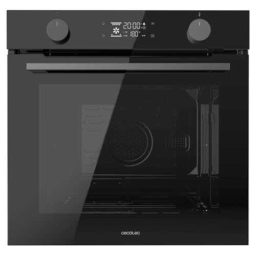 Cecotec Einbau-Backofen Pyrolyse 73L Bolero Hexa P526000 Glass Black A. 2800W, 9 Funktionen, Display, Pyrolyse, Kühlgebläse, Abtau-Modus, Umluft-Modus, Eco-Modus, Vierfach-Glas-Tür Cecotec Einbau-Backofen Pyrolyse 73L Bolero Hexa P526000 Glass Black A. 2800W, 9 Funktionen, Display, Pyrolyse, Kühlgebläse, Abtau-Modus, Umluft-Modus, Eco-Modus, Vierfach-Glas-Tür von Cecotec