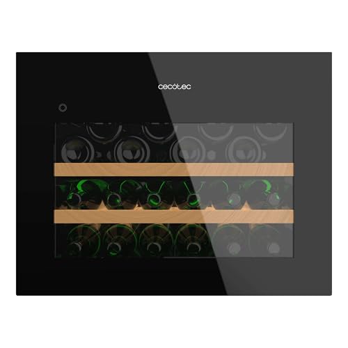 Cecotec Einbau-Weinkühlschrank 28 Flaschen Bolero Grandsommelier Bi 28000 Touch Black Kompressor. Mit schwarzem Glas-Finish und leisem Betrieb Cecotec Einbau-Weinkühlschrank 28 Flaschen Bolero Grandsommelier Bi 28000 Touch Black Kompressor. Mit schwarzem Glas-Finish und leisem Betrieb von Cecotec