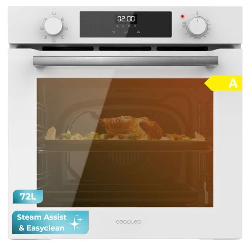 Cecotec Einbaubackofen Multifunktions 72 Liter Bolero Hexa M226000 Glass White A Essential. 2800W, 7 Funktionen, Grill, Defrost, Steam Assist, Touch-Tasten, Weiß Cecotec Einbaubackofen Multifunktions 72 Liter Bolero Hexa M226000 Glass White A Essential. 2800W, 7 Funktionen, Grill, Defrost, Steam Assist, Touch-Tasten, Weiß von Cecotec